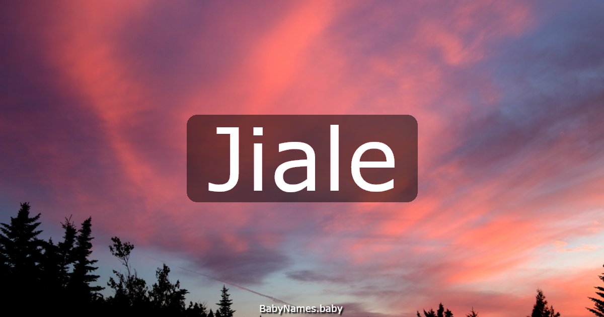 Jiale