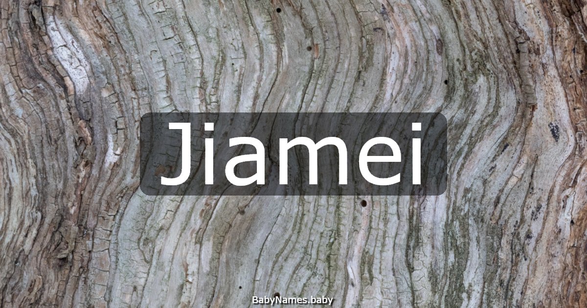 Jiamei