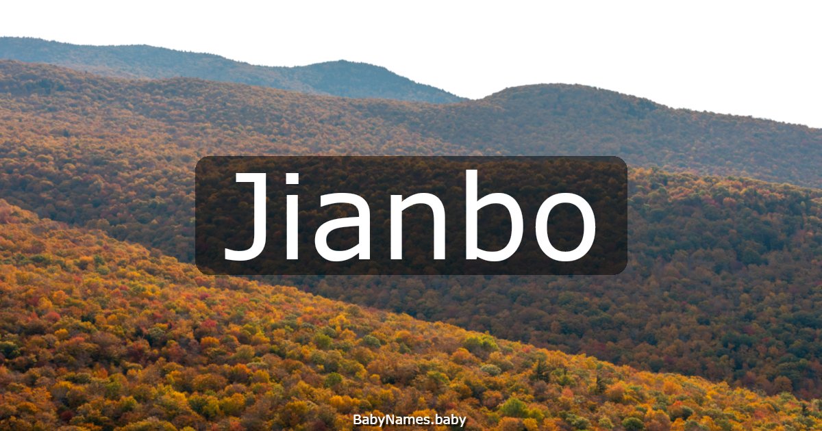 Jianbo