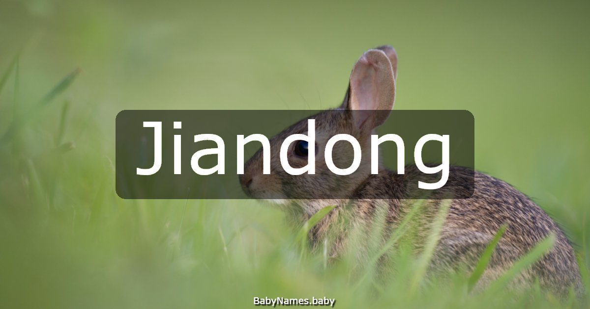 Jiandong