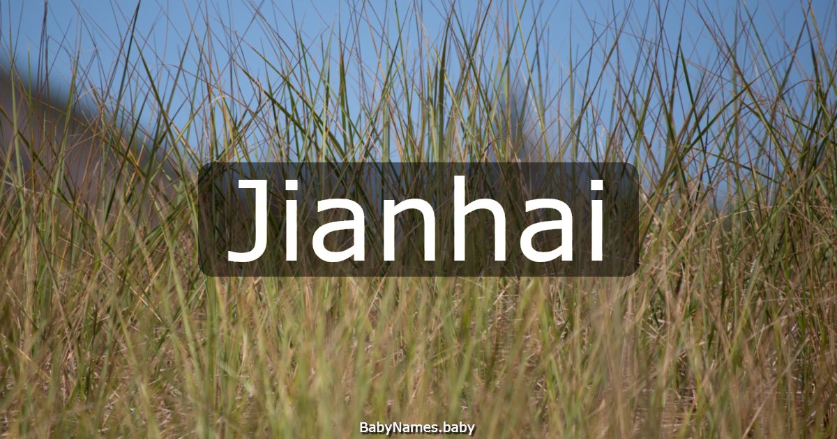 Jianhai