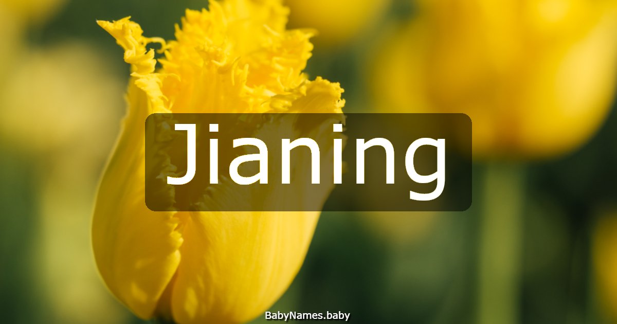 Jianing