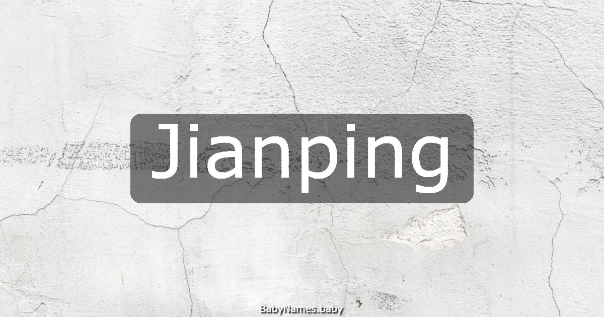 Jianping