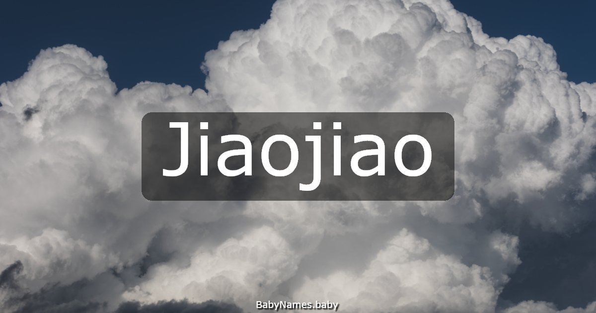 Jiaojiao