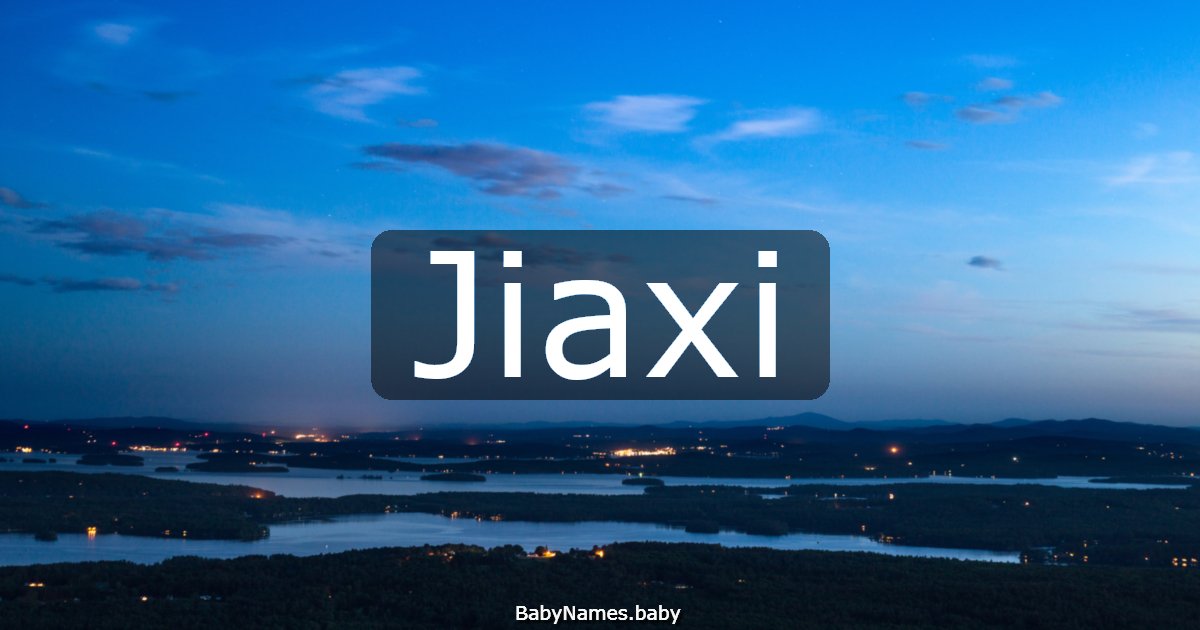 Jiaxi