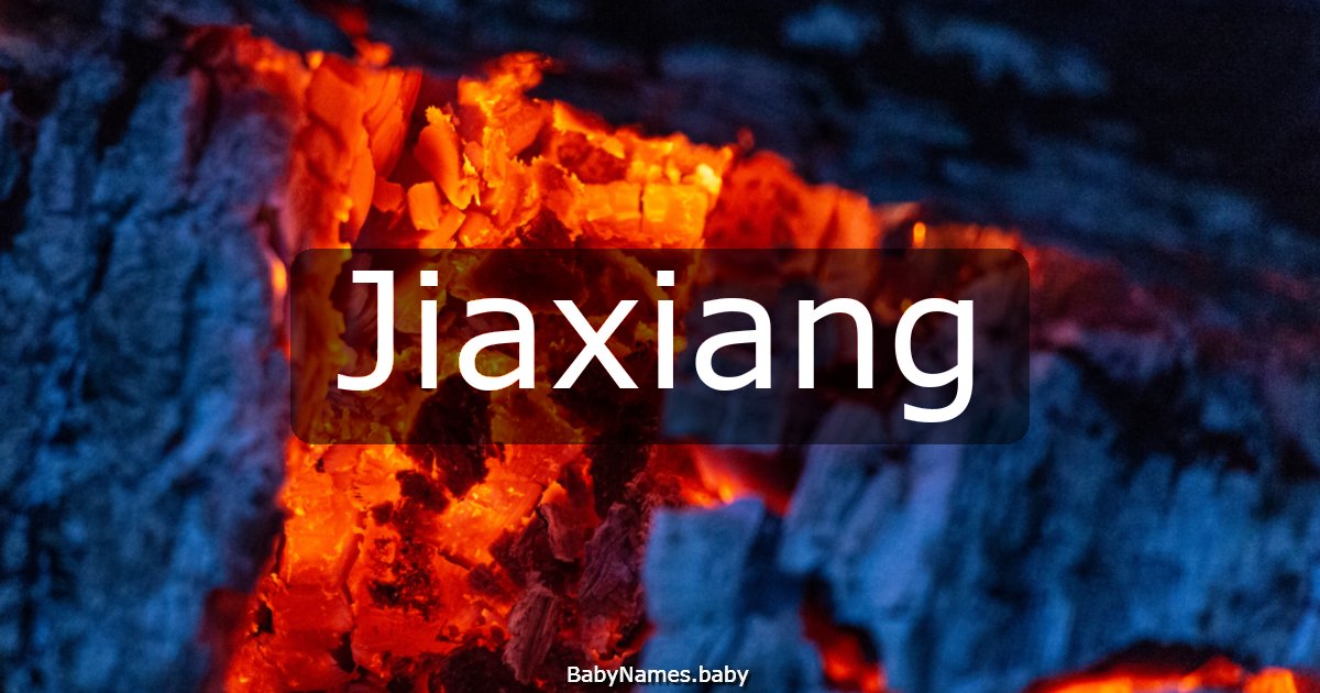 Jiaxiang