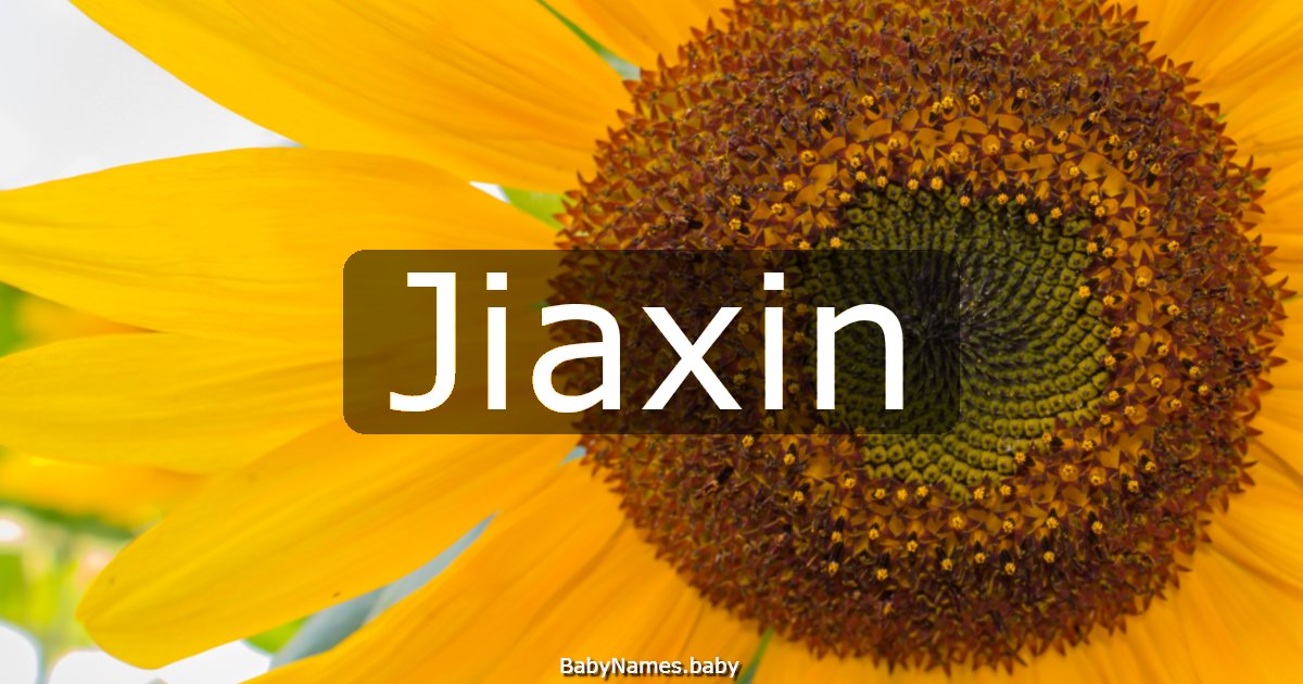 Jiaxin