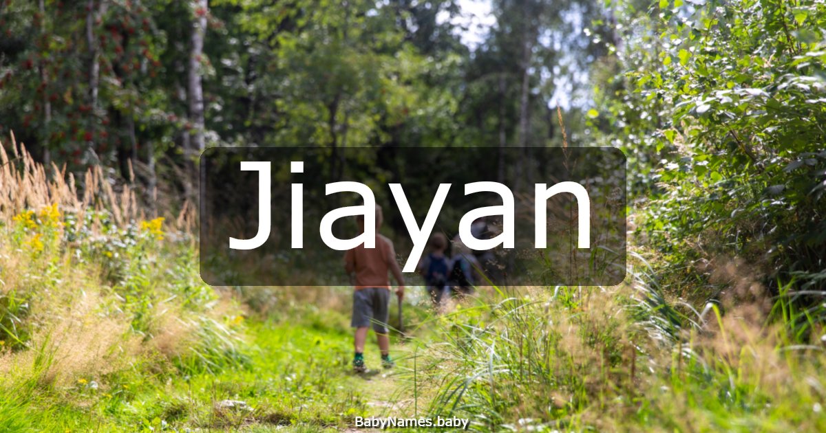 Jiayan