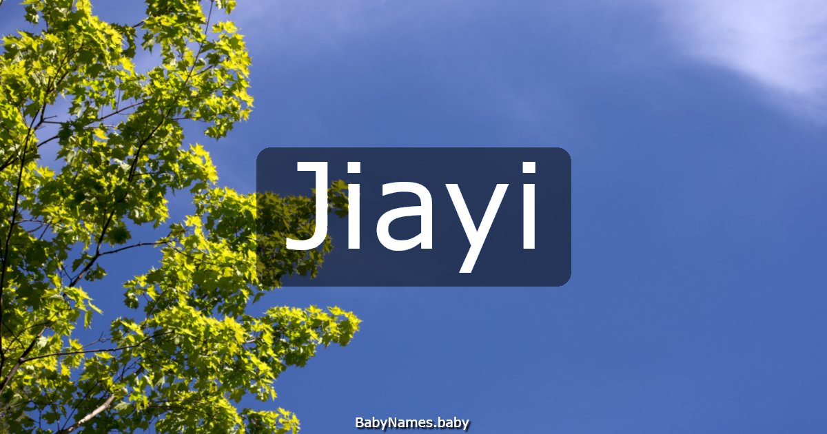 Jiayi