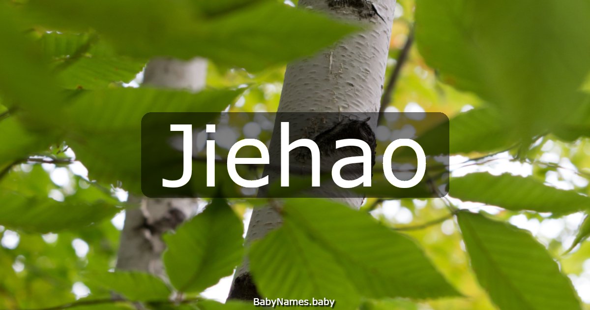 Jiehao