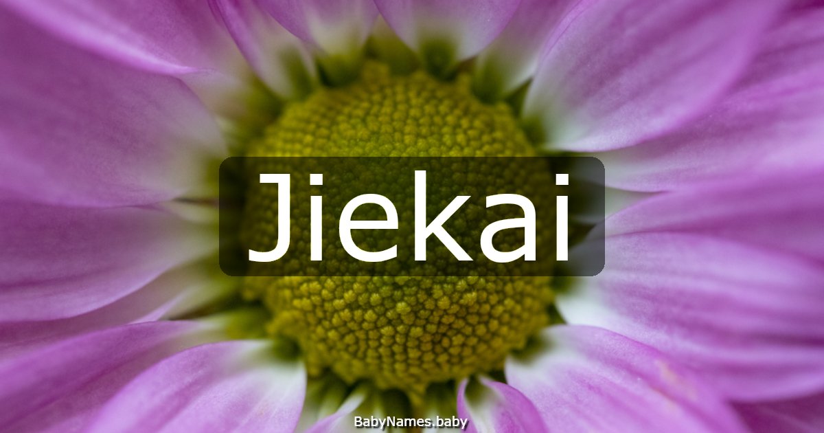 Jiekai