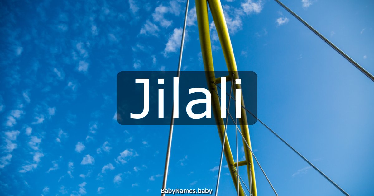 Jilali