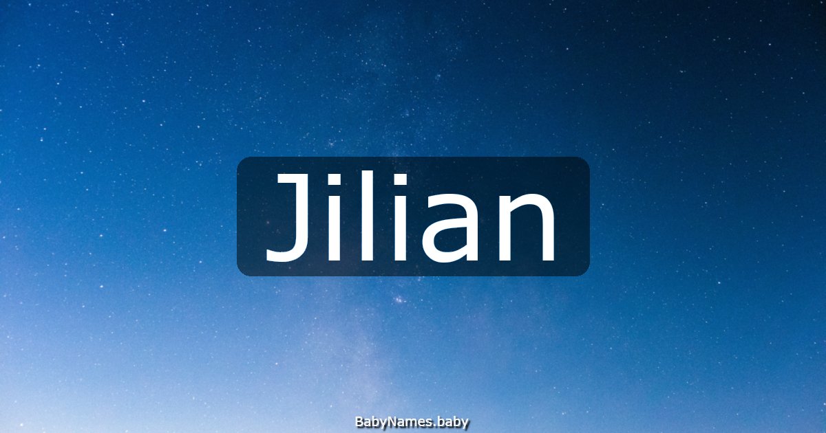 Jilian