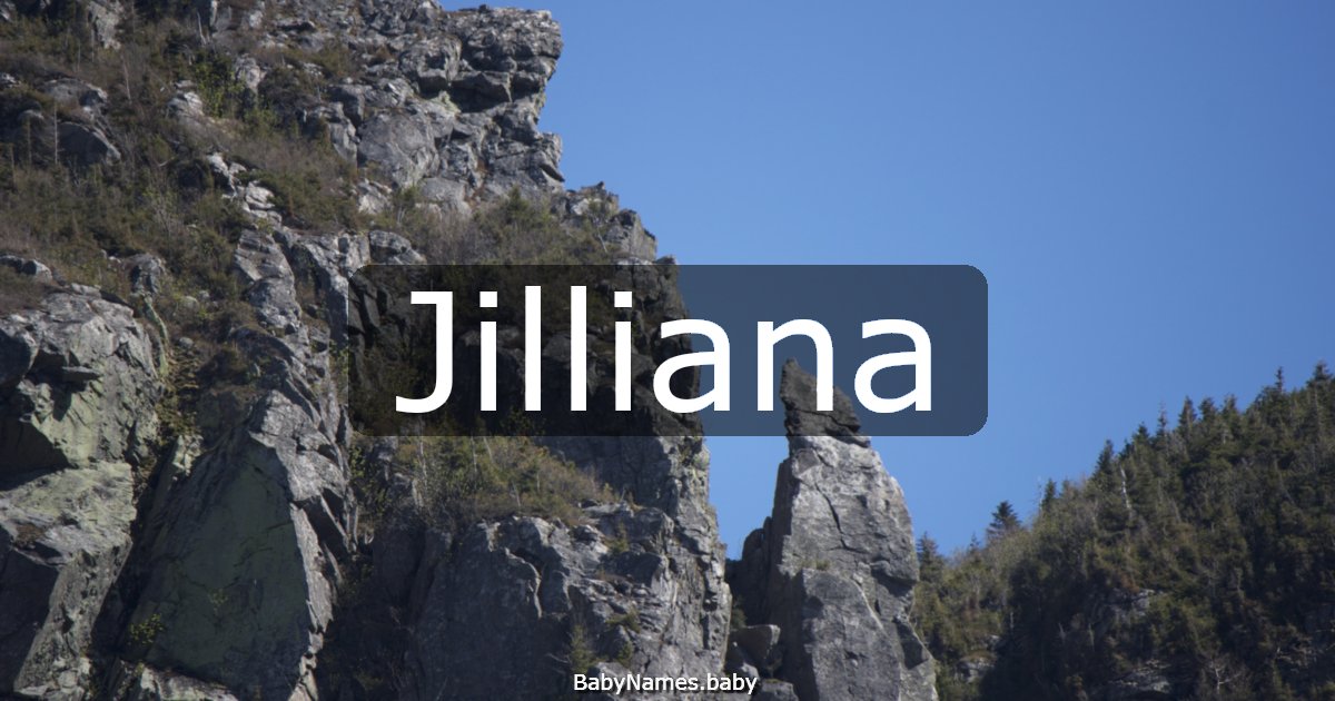 Jilliana