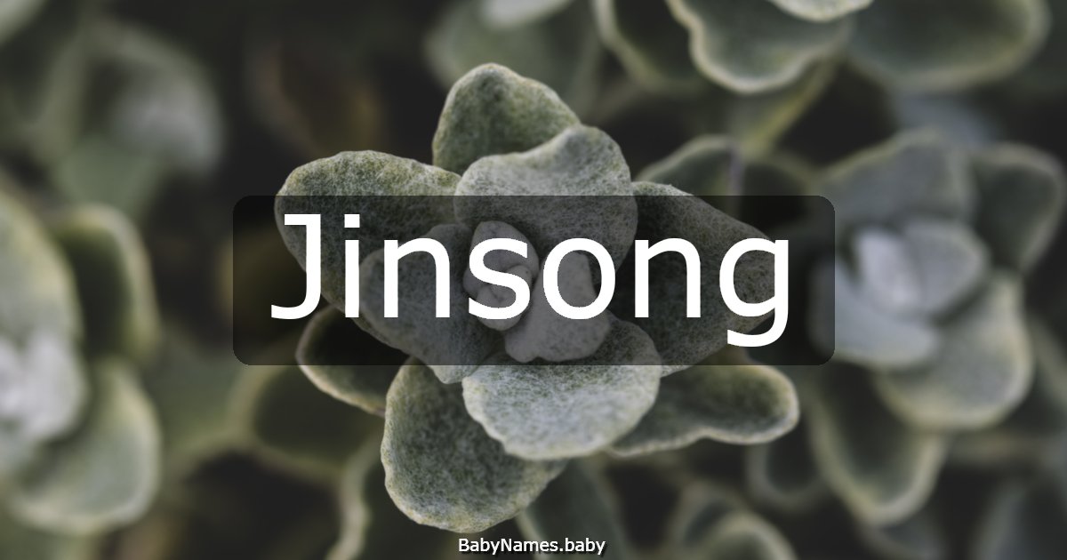 Jinsong