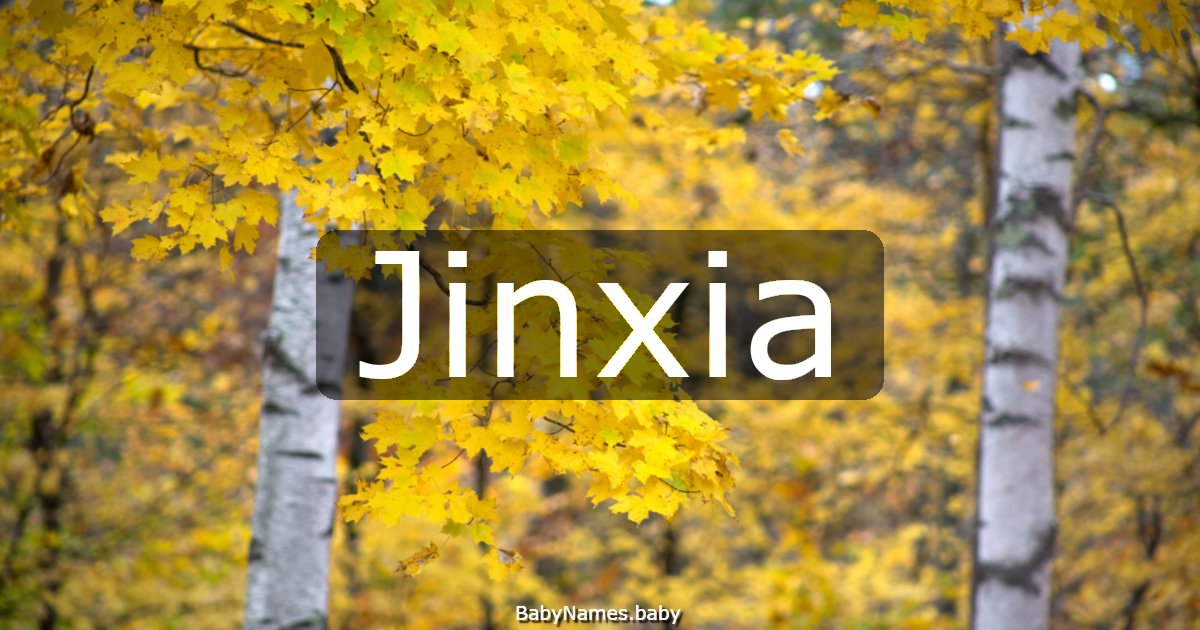 Jinxia