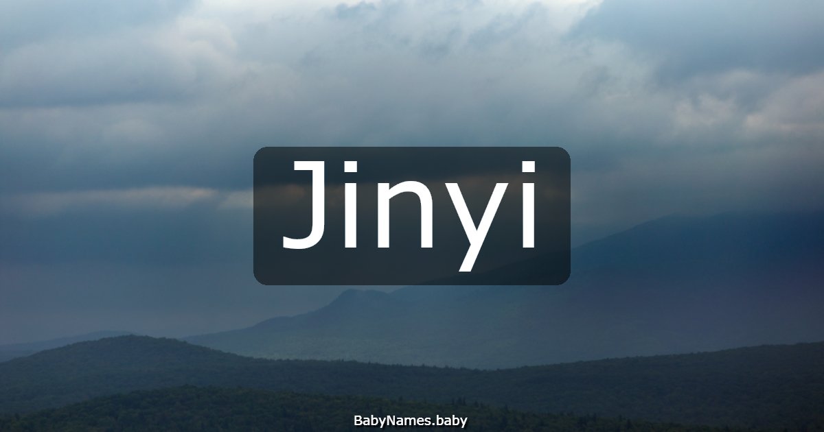 Jinyi