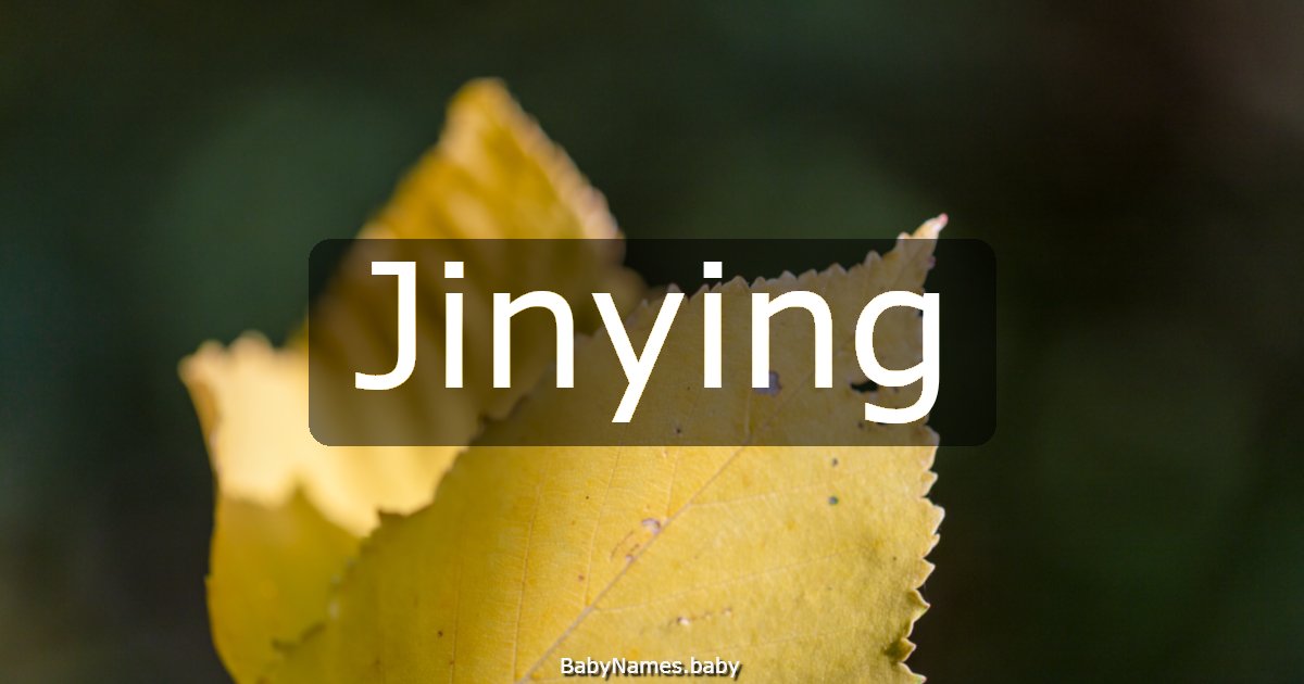 Jinying