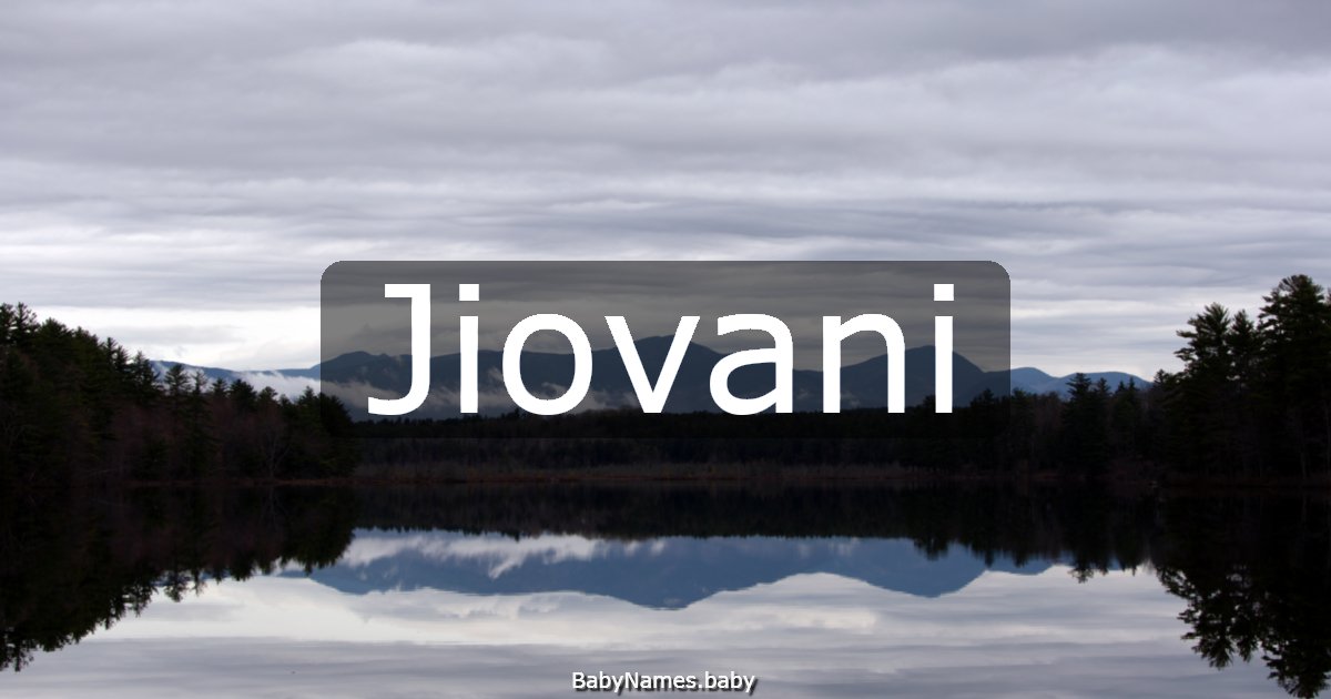 Jiovani