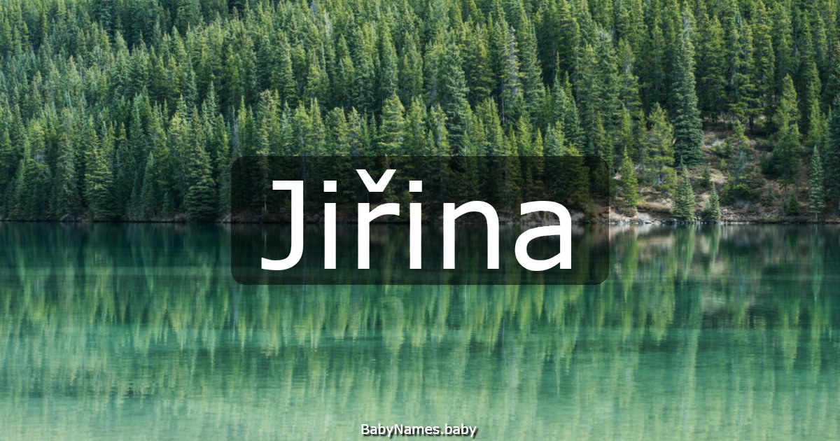 Jiřina