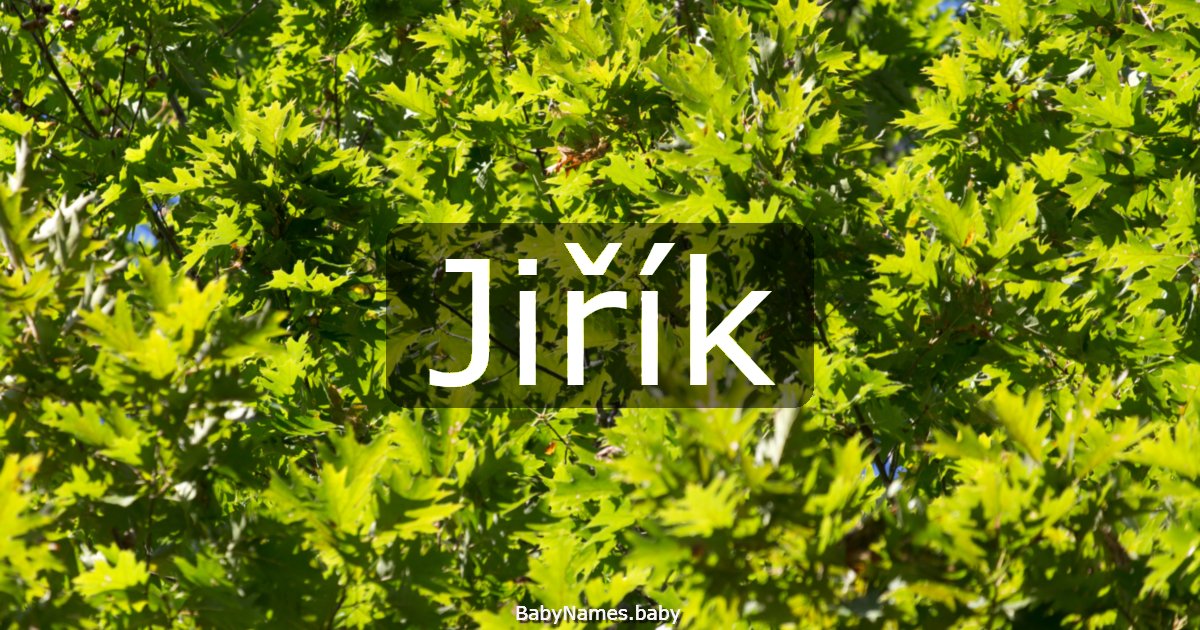 Jiřík
