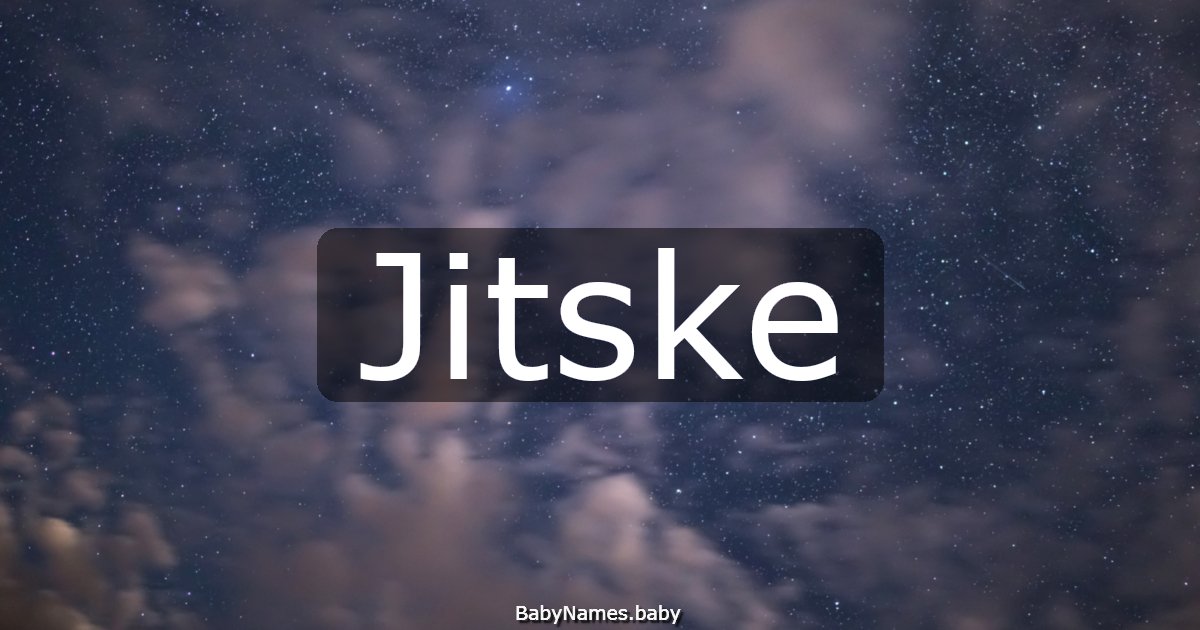 Jitske