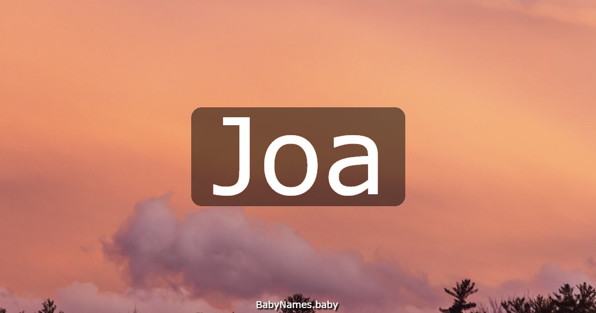 Joa