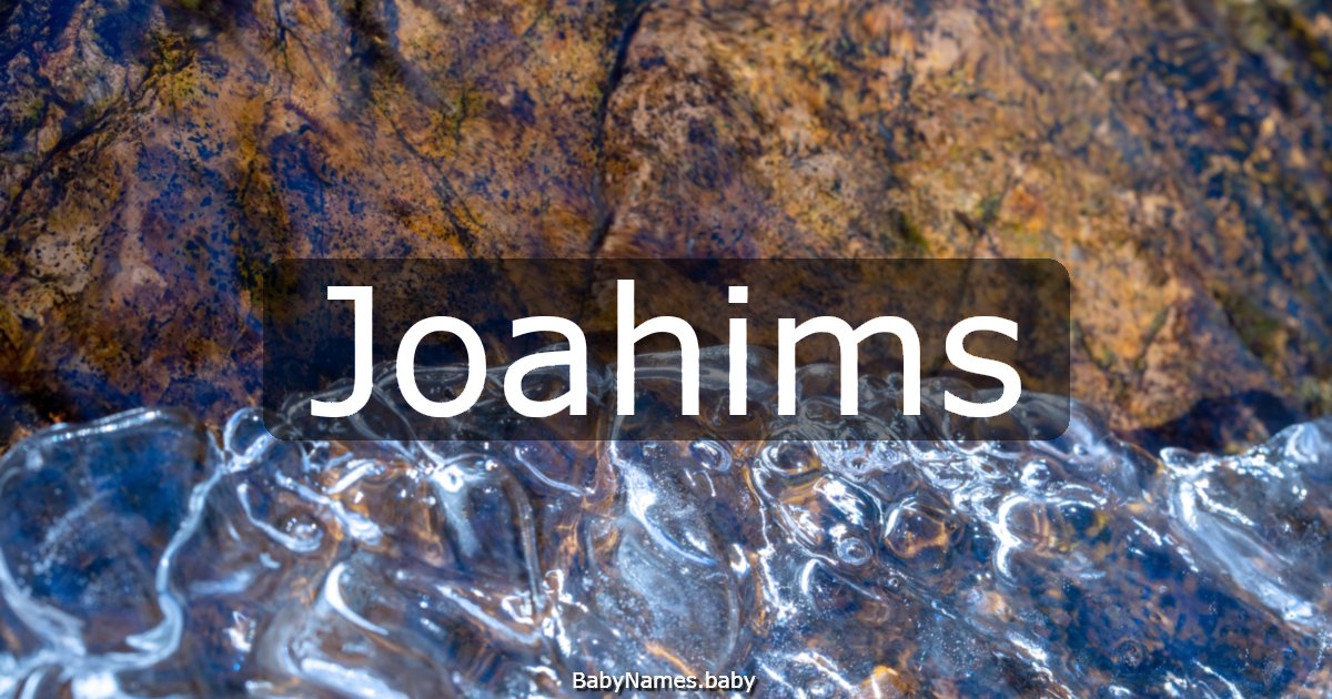 Joahims