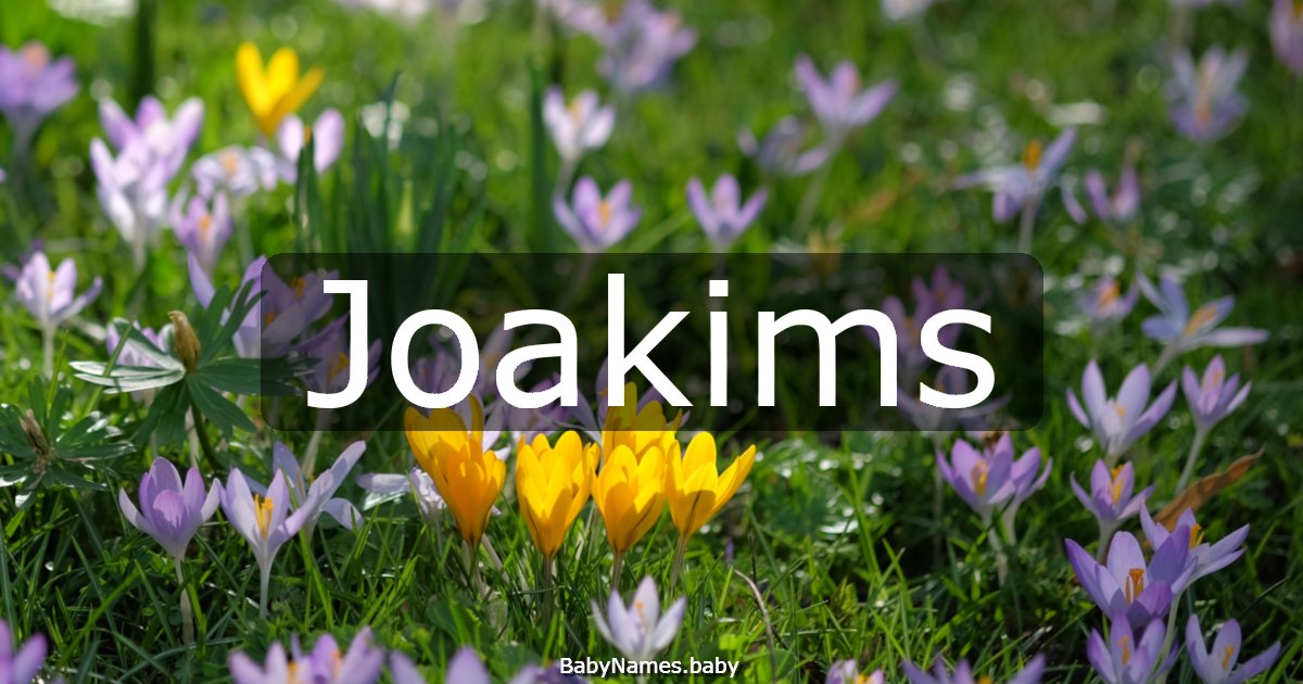 Joakims