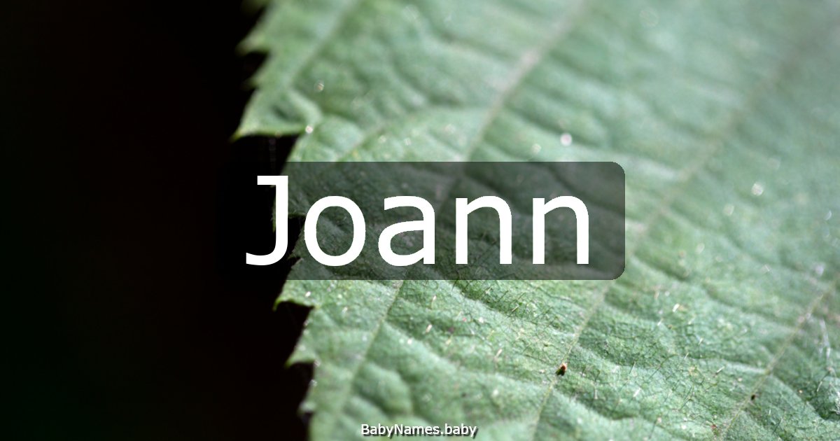 Joann