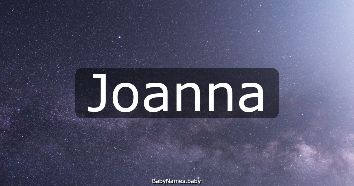 Joanna