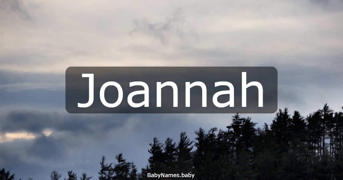 Joannah