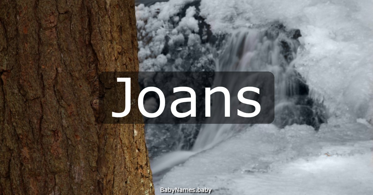 Joans
