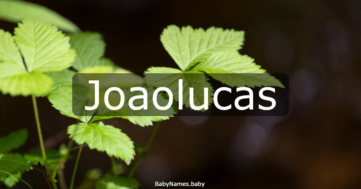 Joaolucas