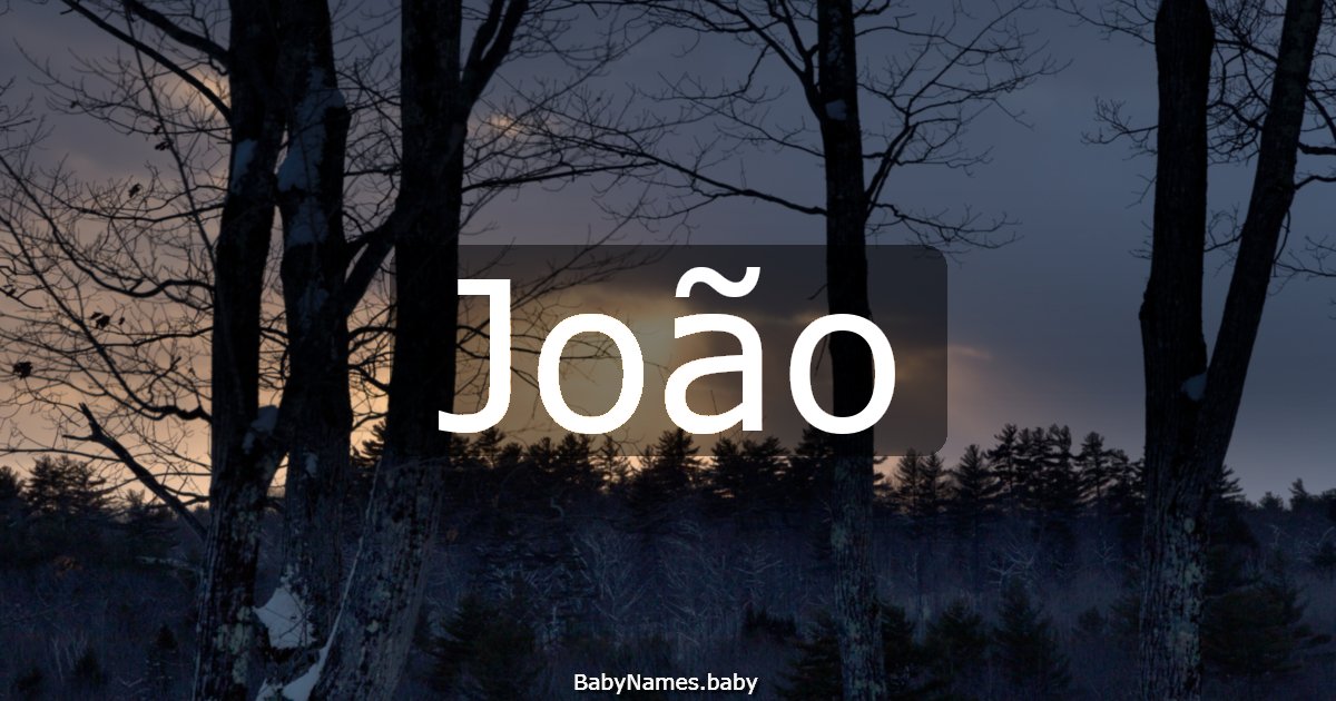 João