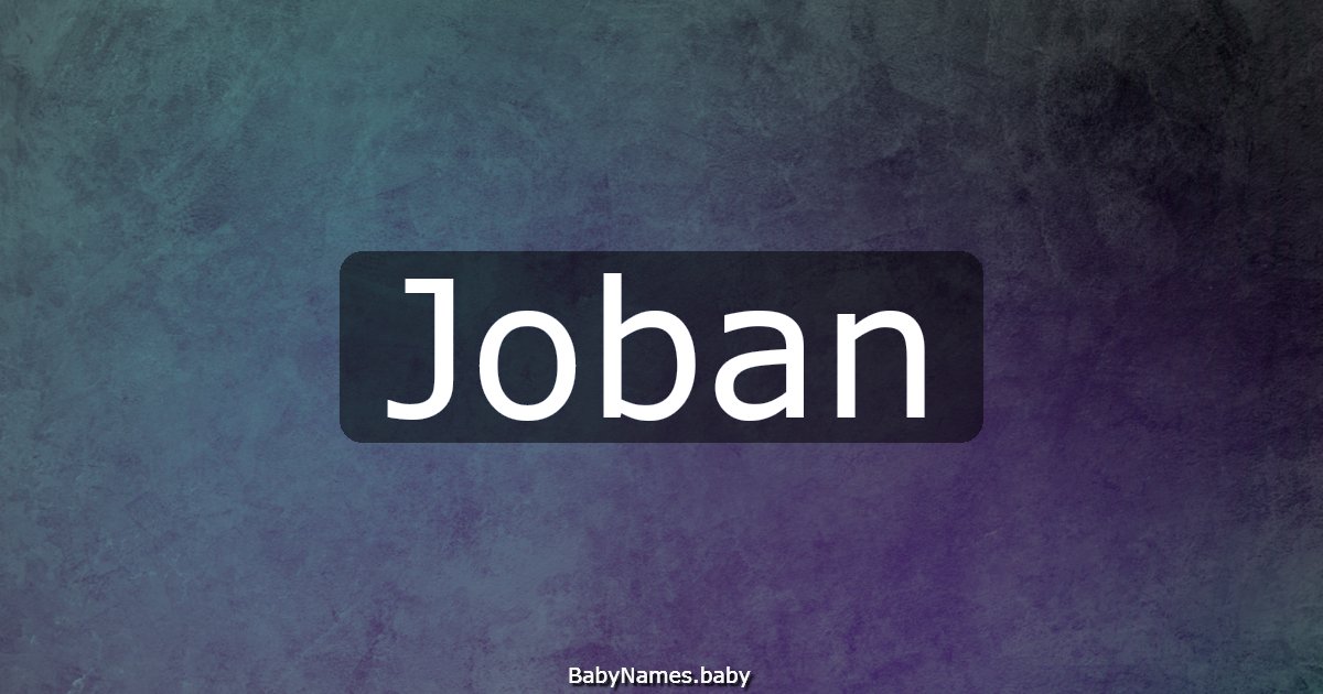 Joban