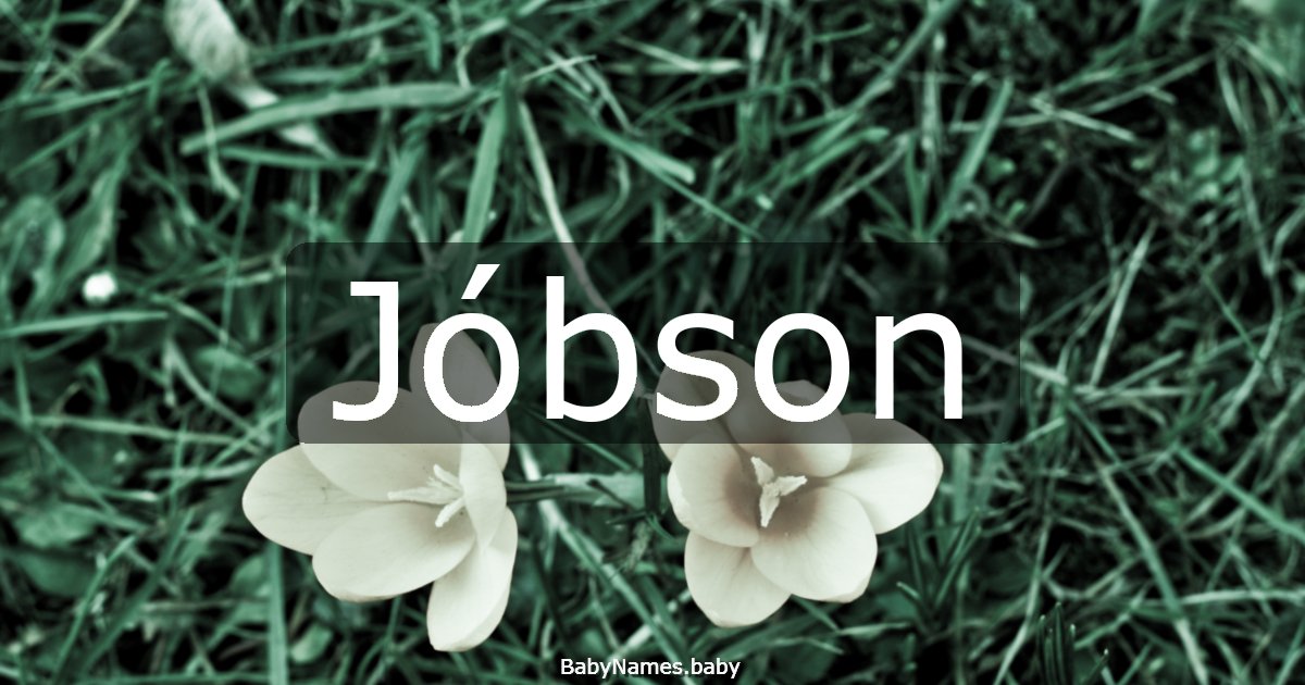 Jóbson