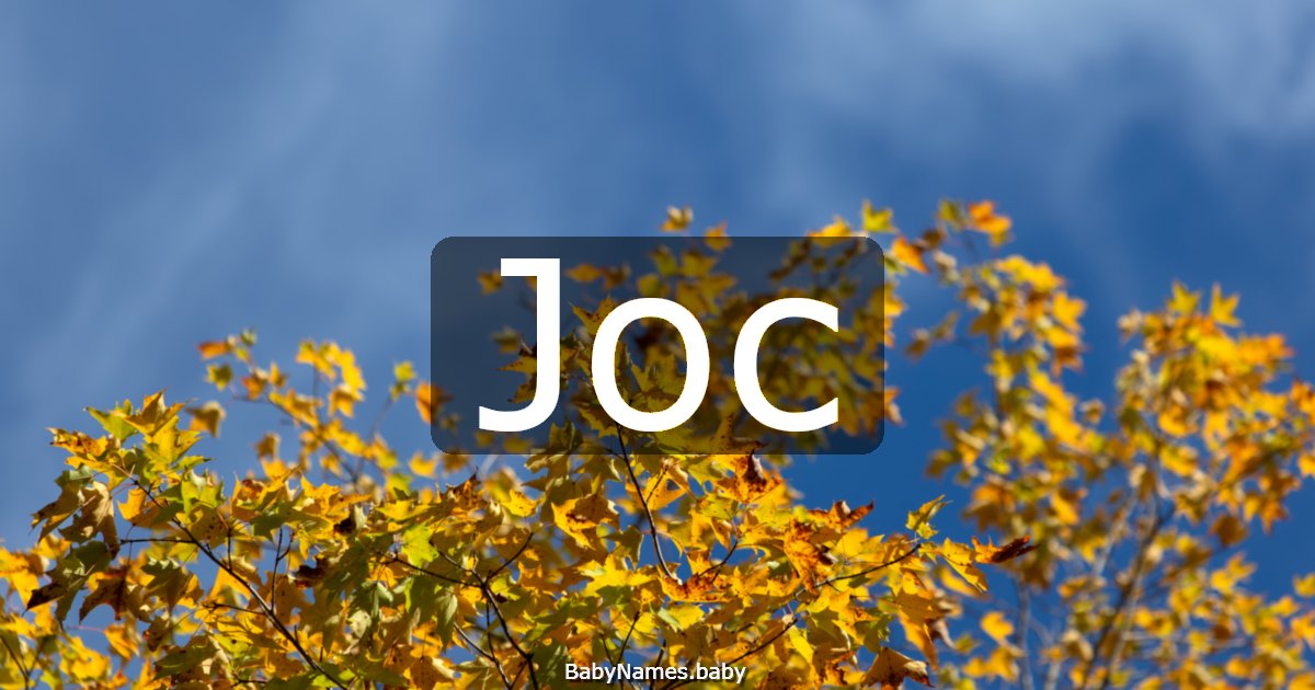 Joc