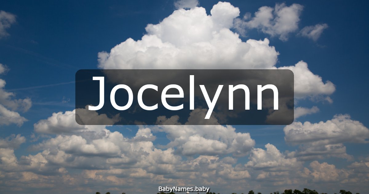 Jocelynn