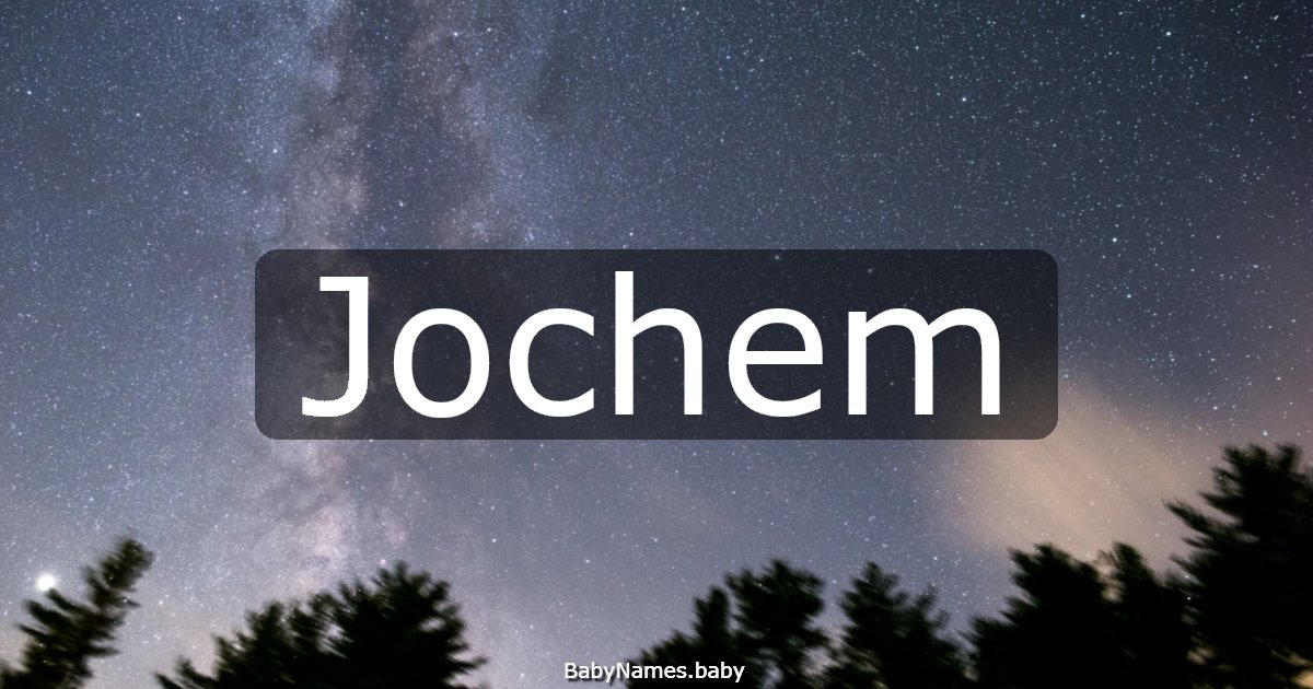 Jochem