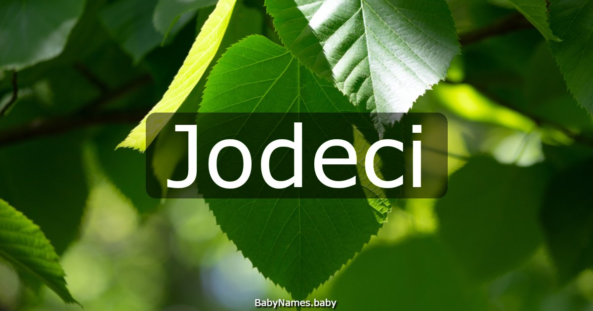 Jodeci