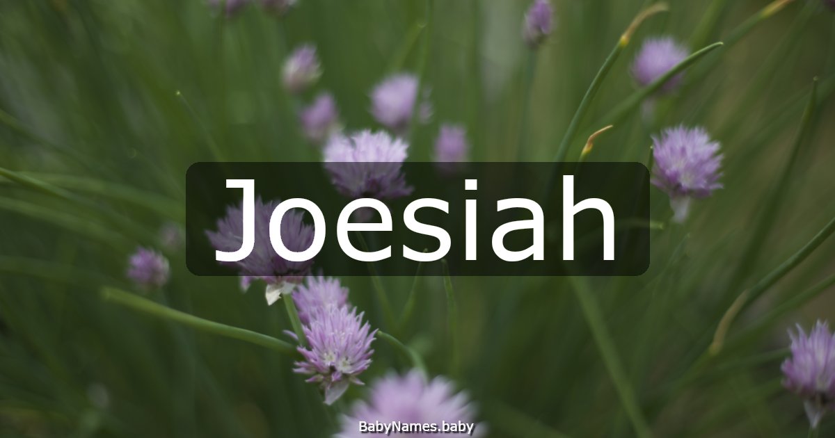 Joesiah
