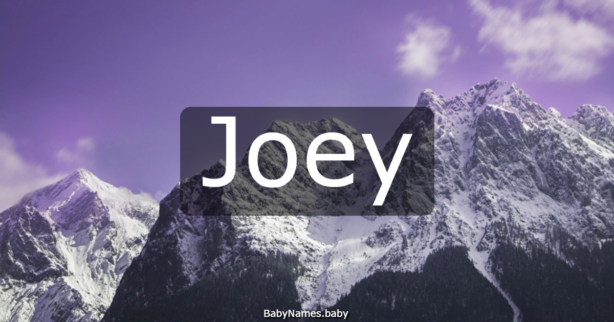 Joey