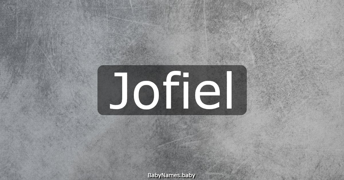 Jofiel