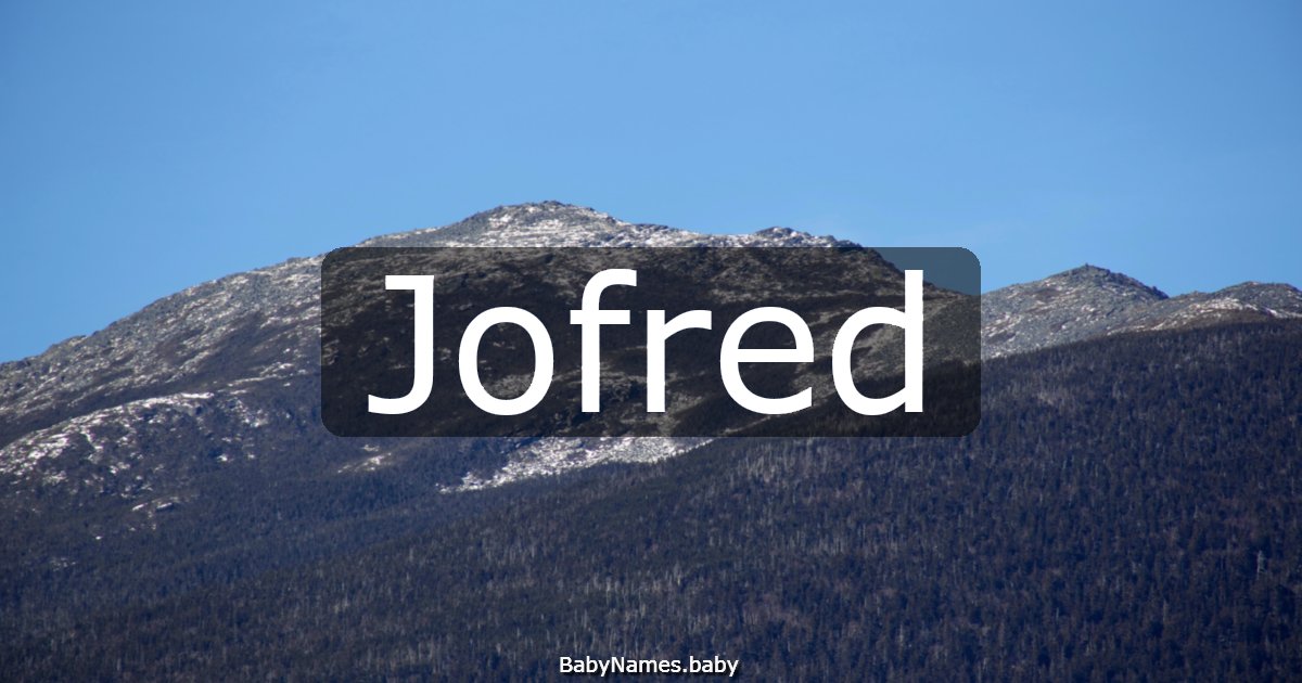 Jofred