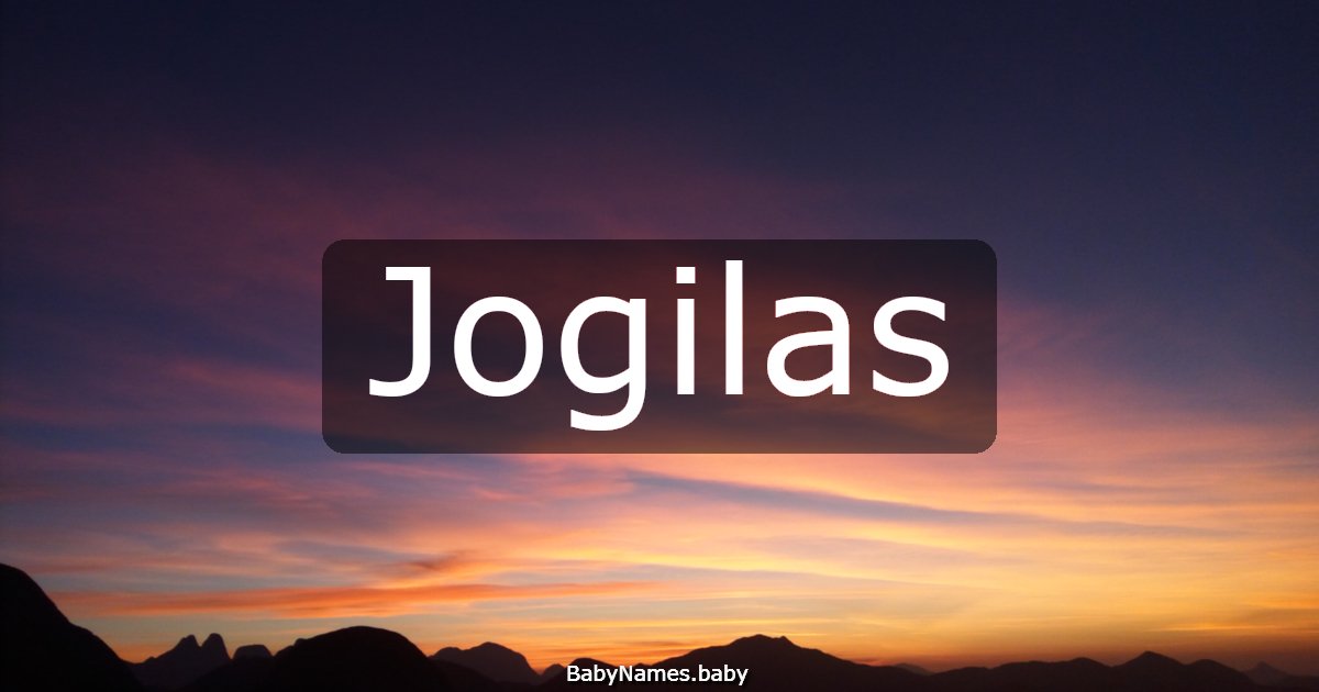 Jogilas