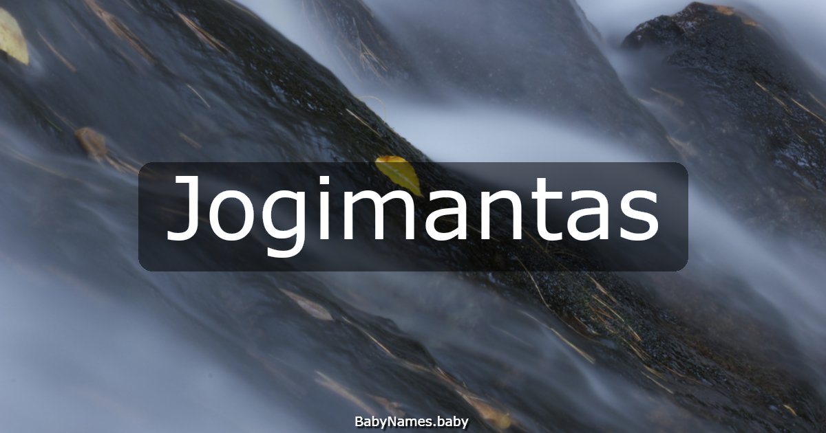 Jogimantas