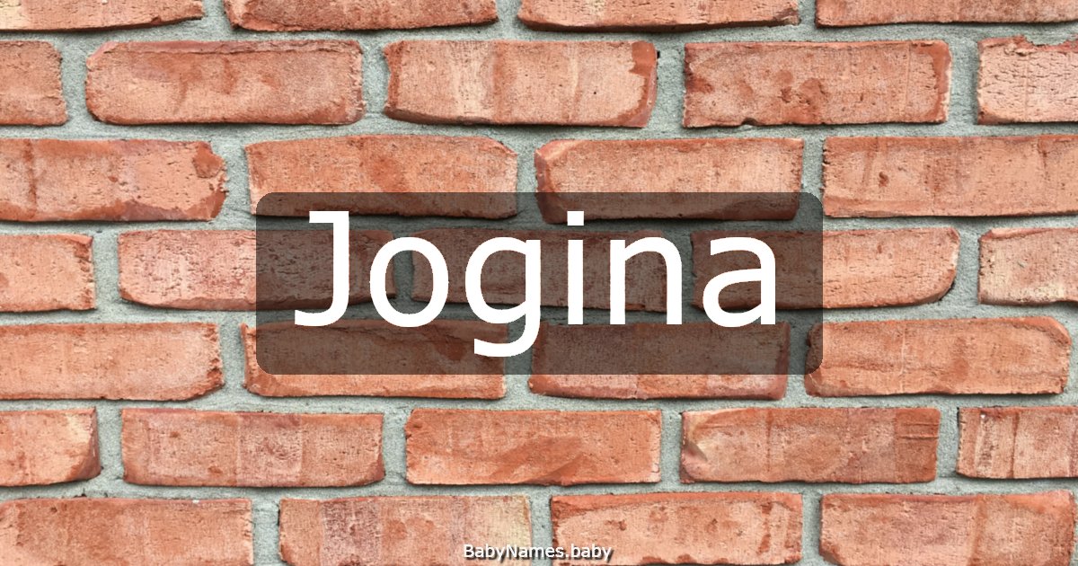 Jogina