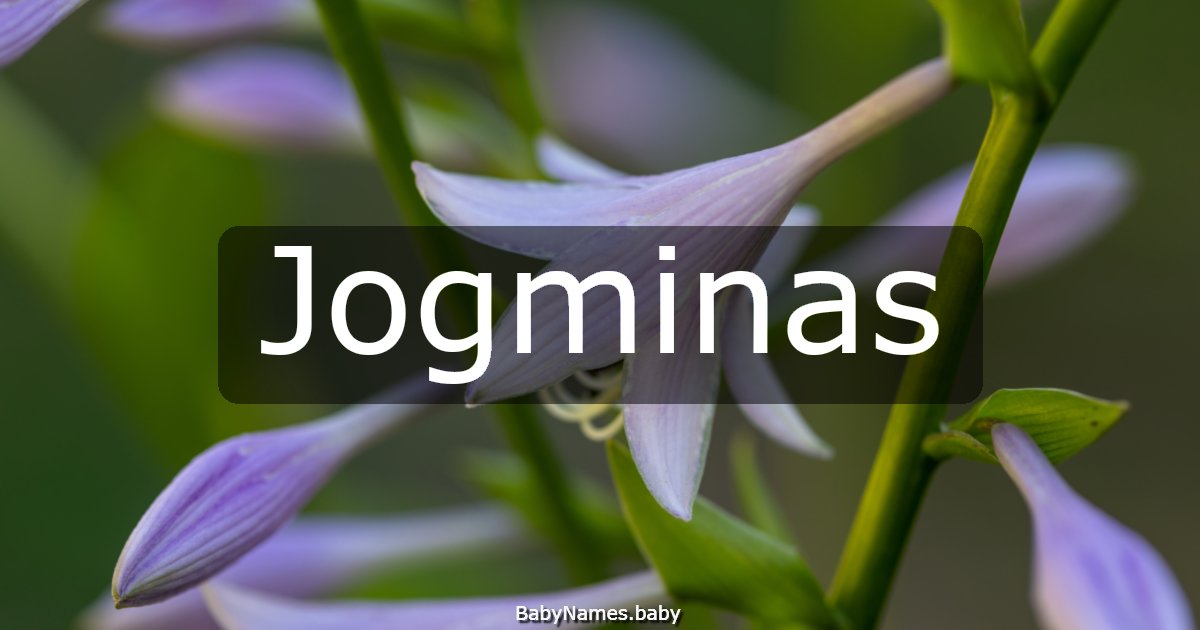Jogminas