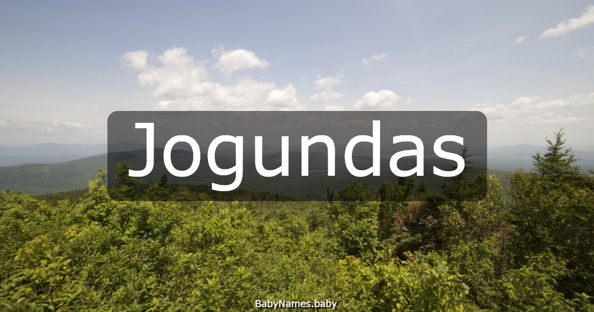 Jogundas